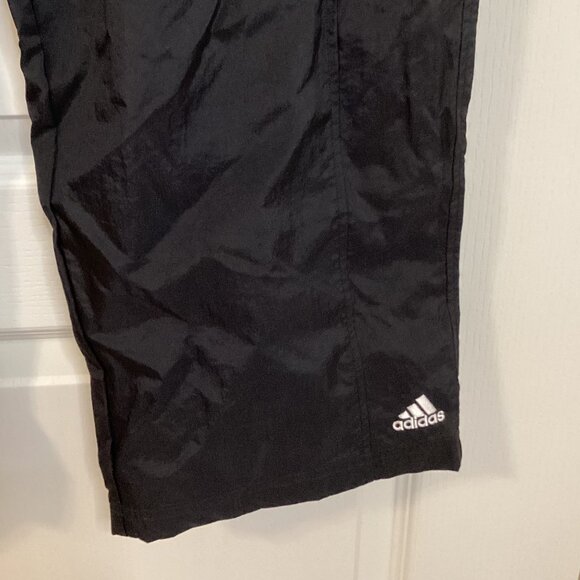 Adidas Black Pants Hiking Walking Activewear Wide Leg Men's Women's Unisex - Picture 3 of 6